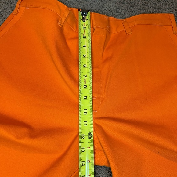 Westex Indura Mens Flame Resistant Orange Pants  Size 38 x 30 J13 - Picture 4 of 11